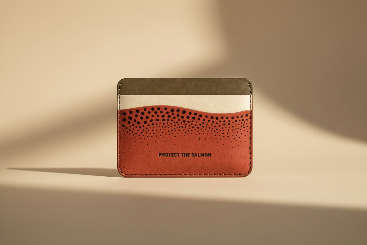 Salmon Wallet Dramatic